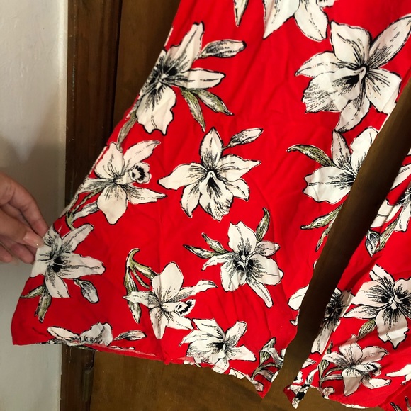 FL🌺RAL PRINT PANTS - Picture 2 of 3